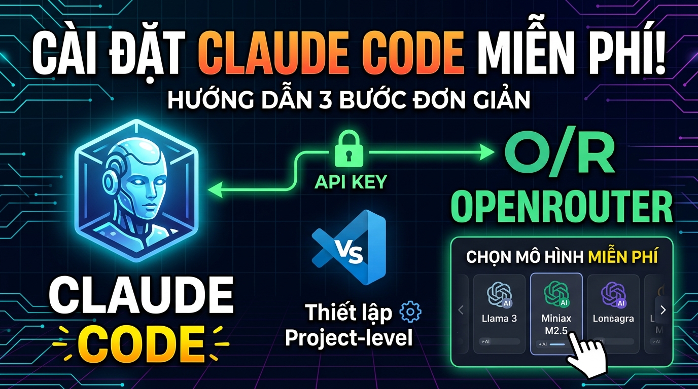 Hướng dẫn thiết lập Claude Code với OpenRouter