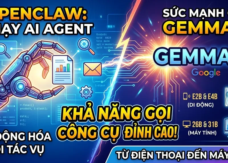 Chạy OpenClaw hoàn toàn miễn phí và riêng tư với Gemma 4 & SearXNG