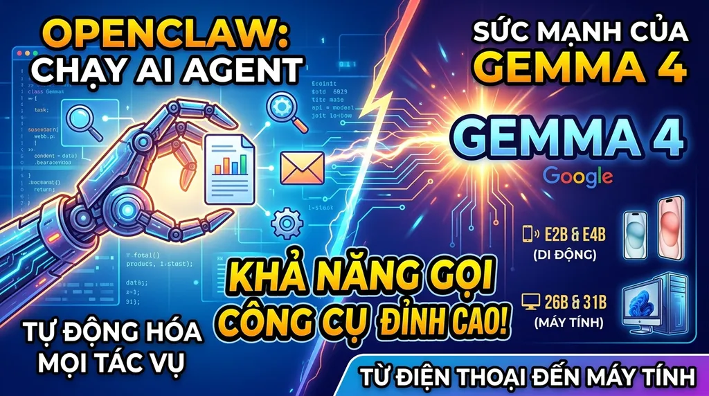 Chạy OpenClaw hoàn toàn miễn phí và riêng tư với Gemma 4 & SearXNG