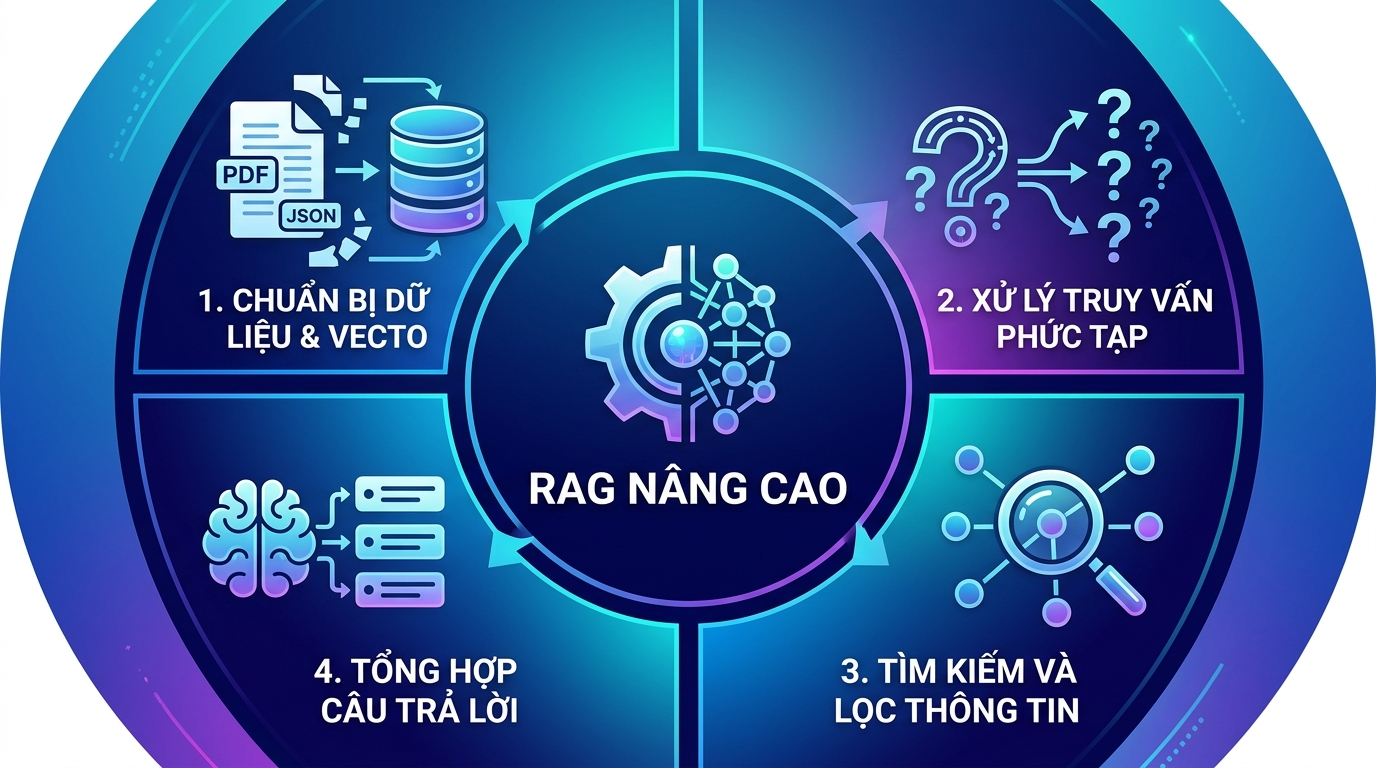 Quy trình xây dựng hệ thống RAG nâng cao