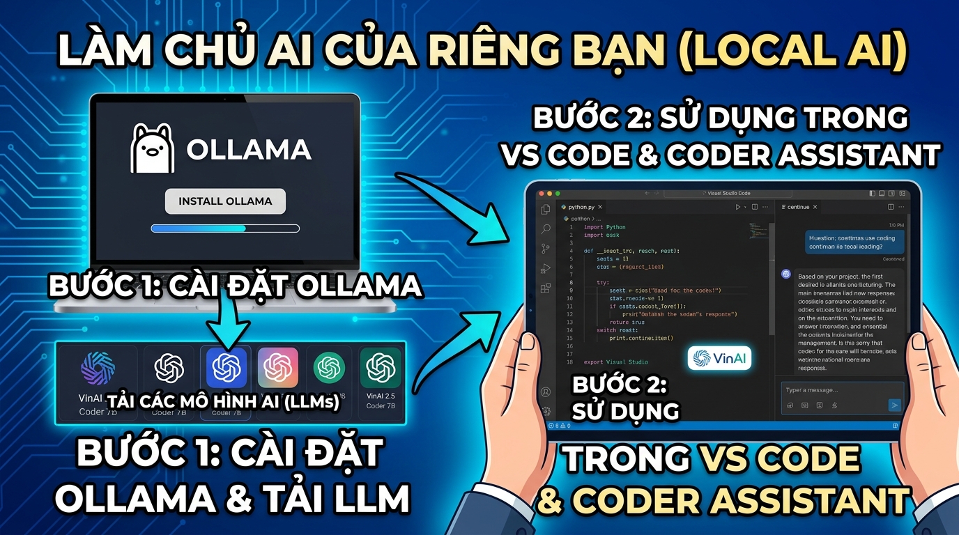 Cài đặt và sử dụng mô hình AI cục bộ