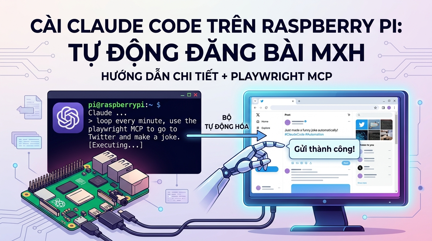 Hướng Dẫn Cài Đặt Claude Code Trên Raspberry Pi