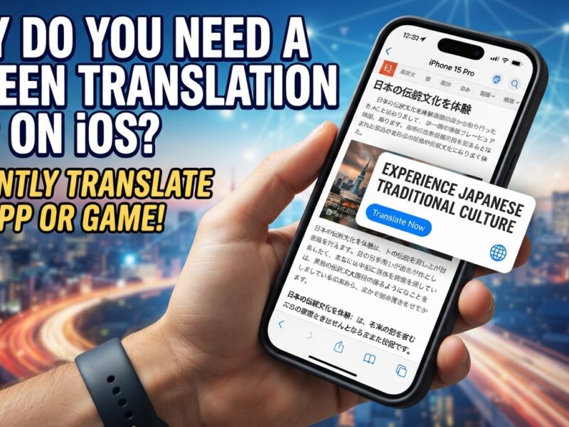App dịch màn hình iOS hiệu quả nhất