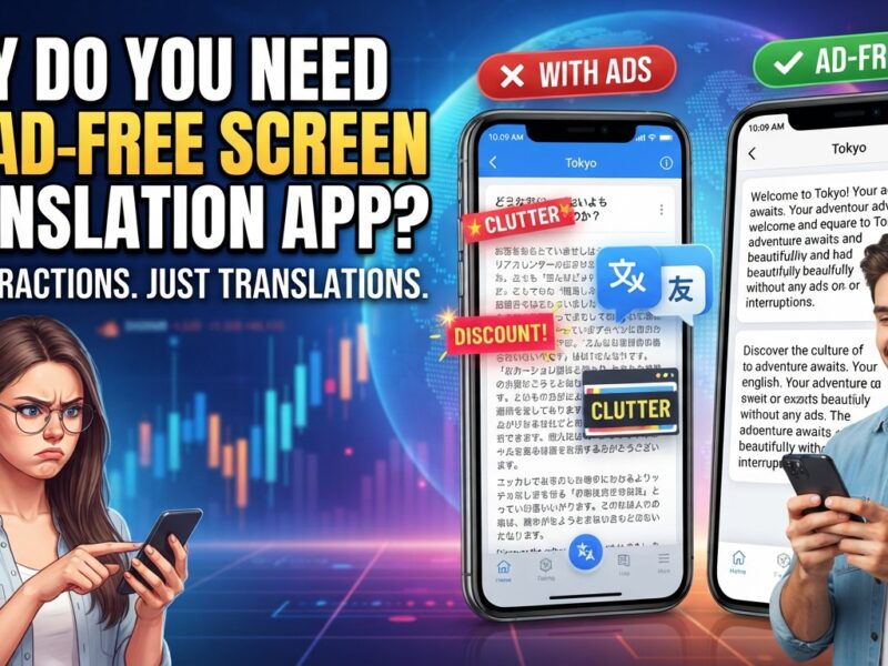 App dịch màn hình không quảng cáo tốt nhất