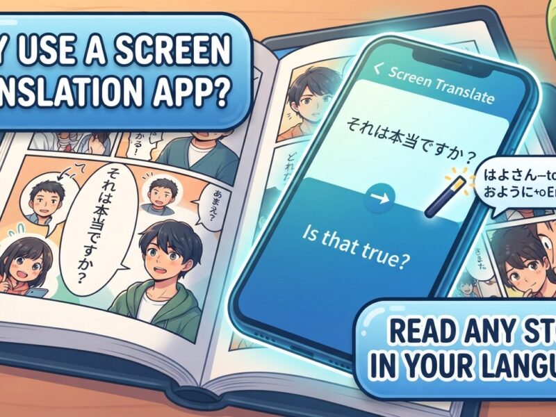 App dịch màn hình khi đọc truyện tốt nhất