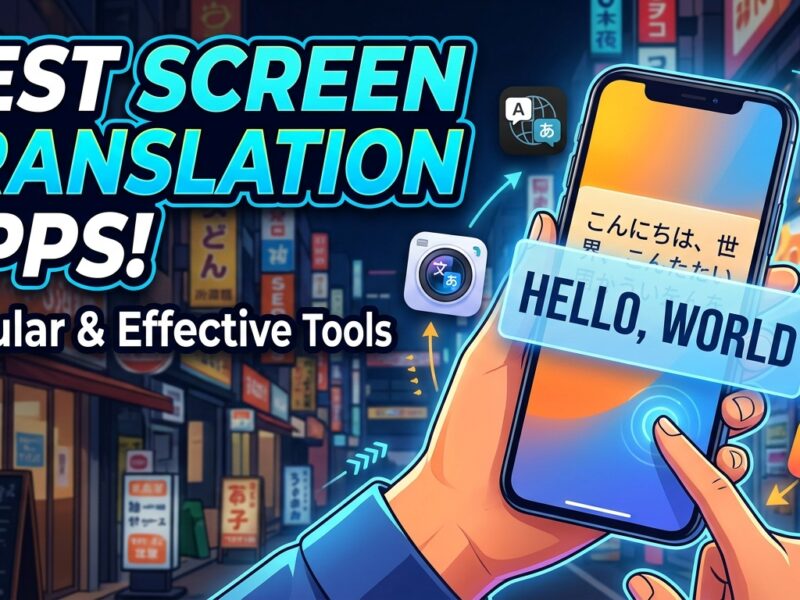 Có app nào dịch màn hình không hiệu quả và miễn phí