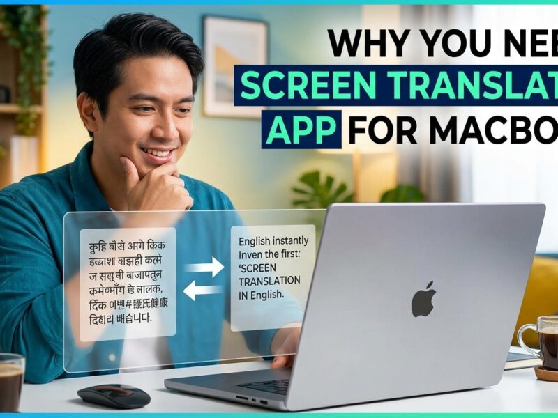 App dịch màn hình macbook hiệu quả nhất hiện nay