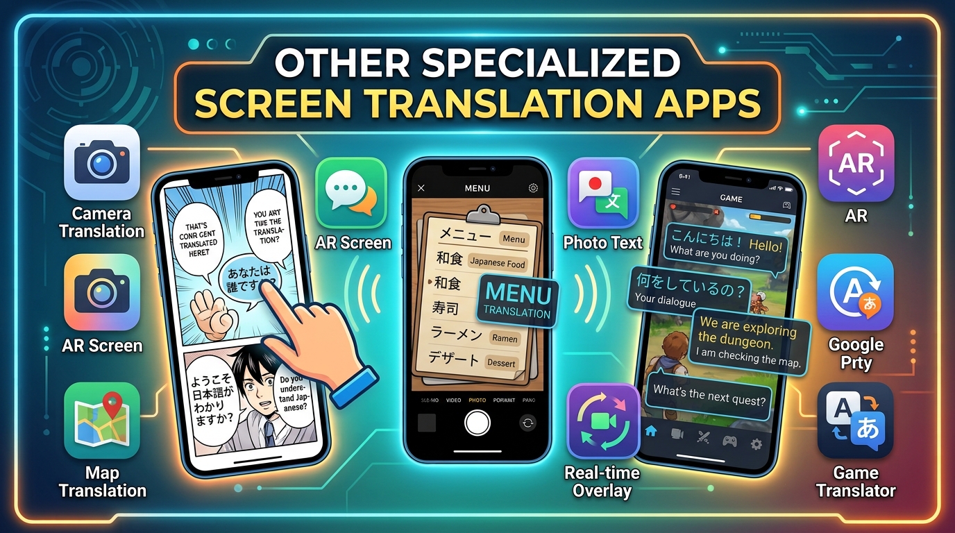 Cách chọn app dịch màn hình phù hợp với bạn