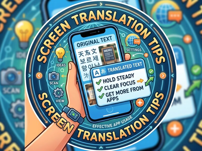 App dịch ngay trên màn hình hiệu quả và tiện lợi