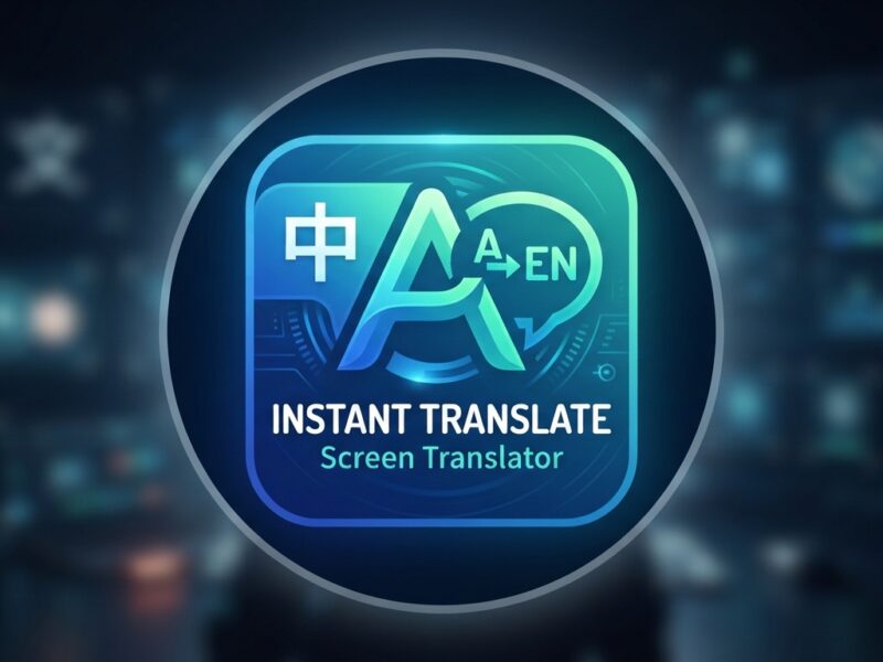 app dịch màn hình tiếng trung