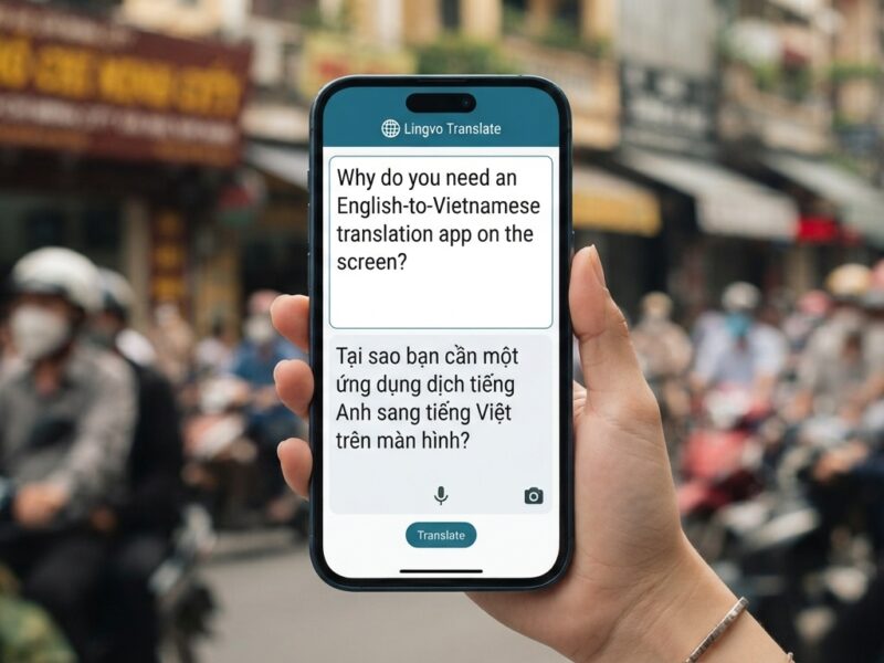 App dịch tiếng anh sang tiếng việt trên màn hình hiệu quả