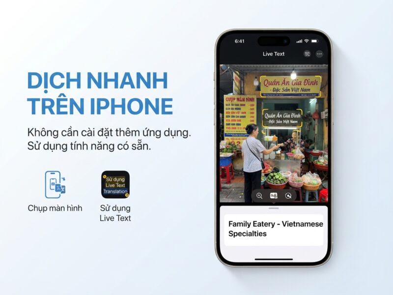 Phần mềm dịch màn hình iphone hiệu quả cho bạn