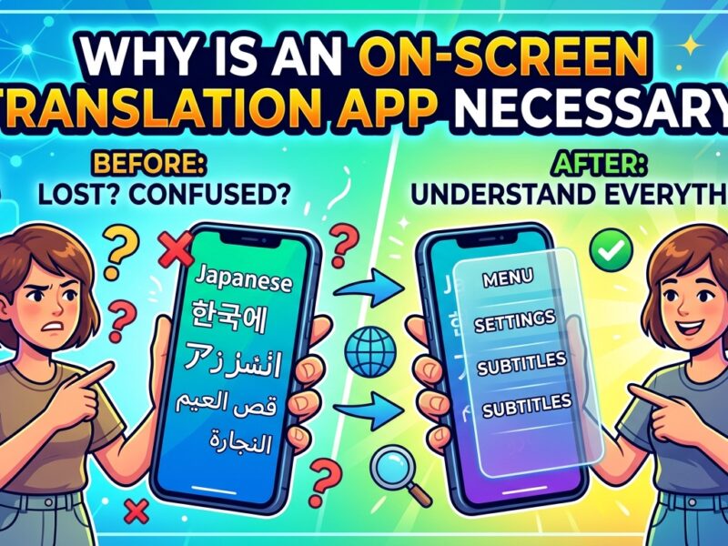 App dịch tiếng anh ngay trên màn hình tiện lợi