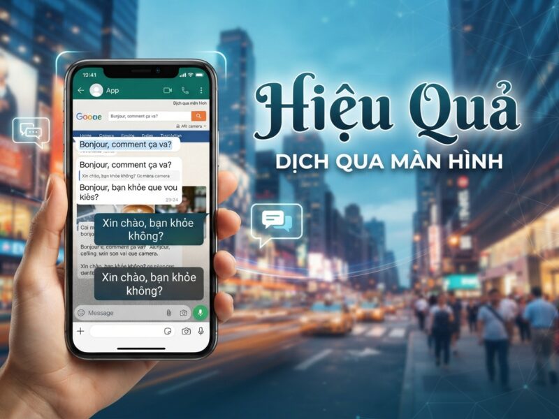 app dịch qua màn hình