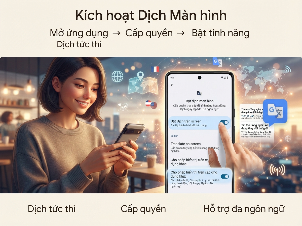 Dịch màn hình ứng dụng với Microsoft Translator