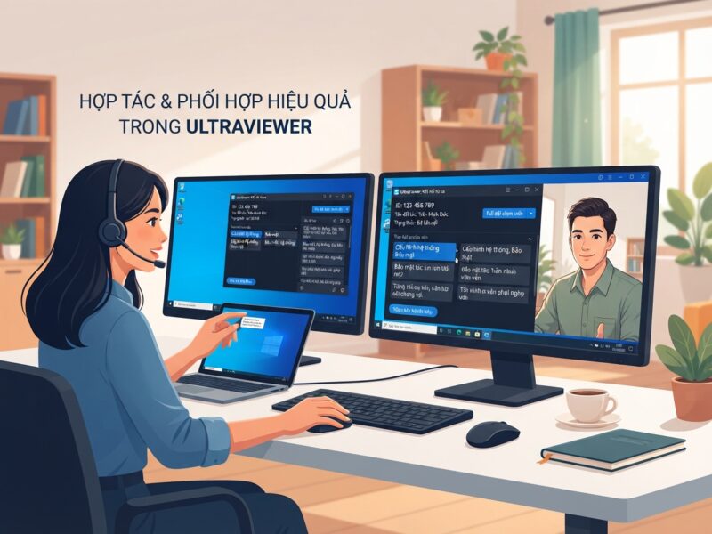 app dịch màn hình ultraviewer