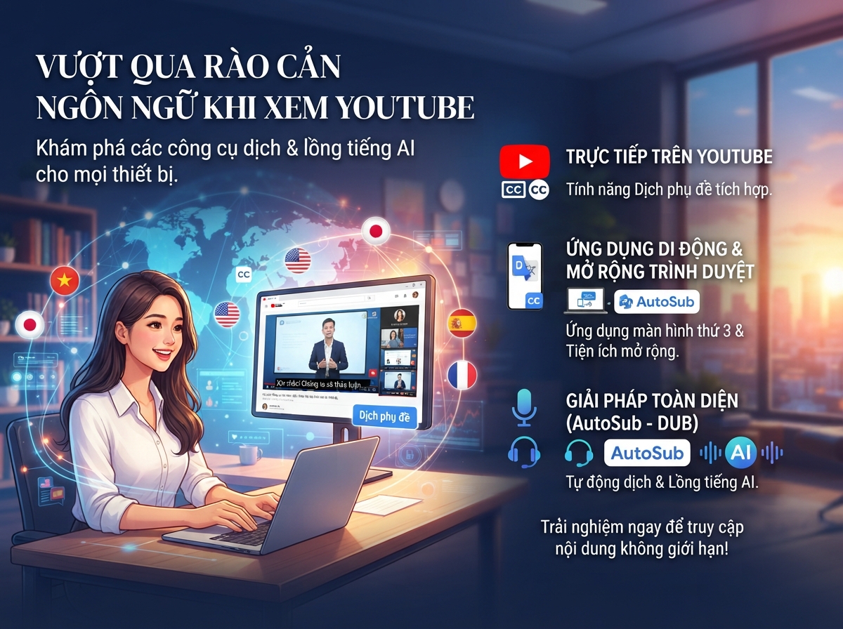 Ứng dụng dịch màn hình máy tính chuyên dụng